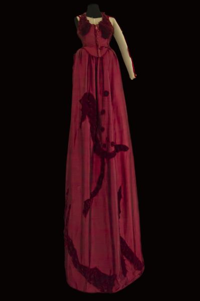 Toiles 1 1993 1995 (titre d'usage) (Rôle : Acrobate, musicienne) costume de scène PLUME-2022.13.6.0