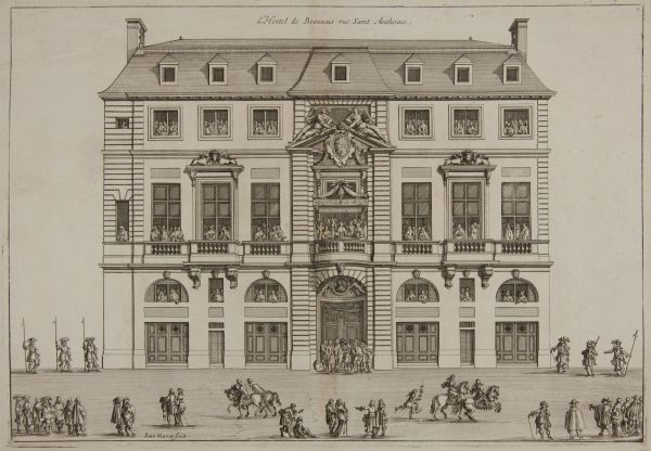 L’Hostel de Beauvais rue Saint Anthoine (titre inscrit) RN.2008.36