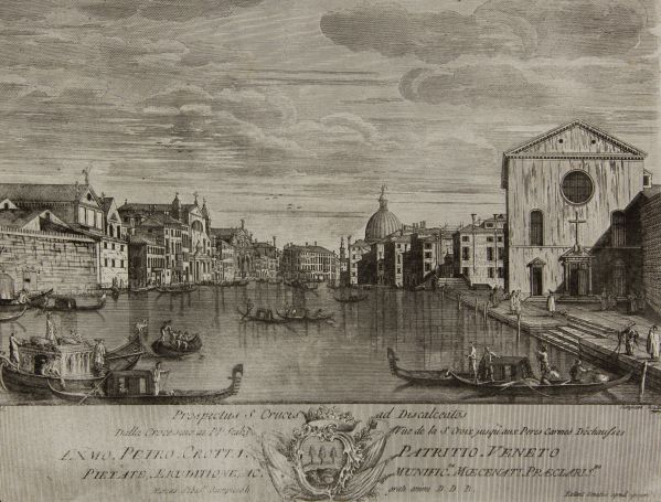 Vue de l'église Santa Croce à Venise RN.2008.37